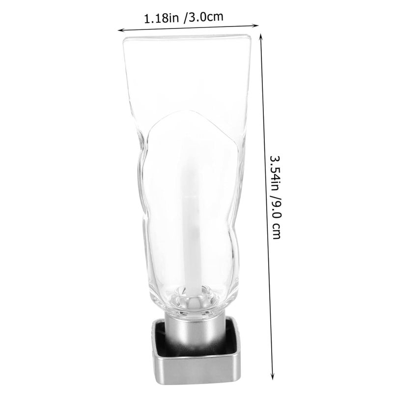 6Pcs Clear Refillable Plastic Lip Gloss Tubes Empty DIY Lip Balm Bottles - Image 2